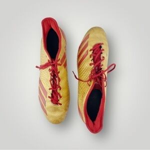 Adidas Gold & Red Mens Cleats Sz 15​